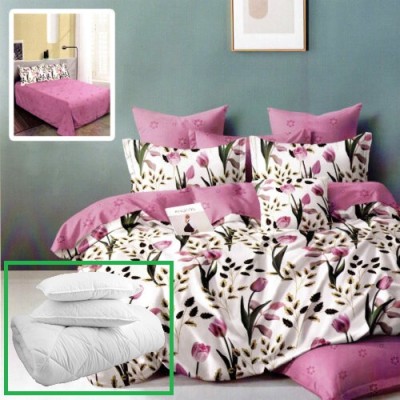 Pachet promo lenjerie pat finet 6 piese + 2 perne + pilota (m364)